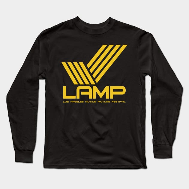 Film Festival Logo Long Sleeve T-Shirt by Los Angeles Motion Picture Festival